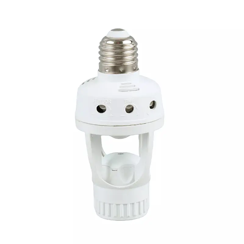Uchwyt lampy z czujnikiem ruchu